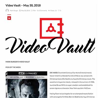 MARK BURGER’S VIDEO VAULT